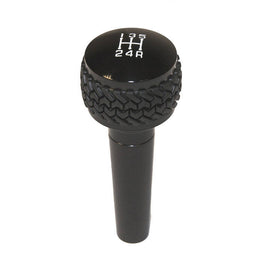 DV8 Offroad 1997-06 Jeep TJ 5-Speed Shift Knob And Lever Black D-JP-180022-BK