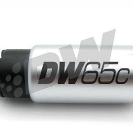 DeatschWerks DW65C series, 265lph compact fuel pump without mounting clips w/ Universal Install Kit.