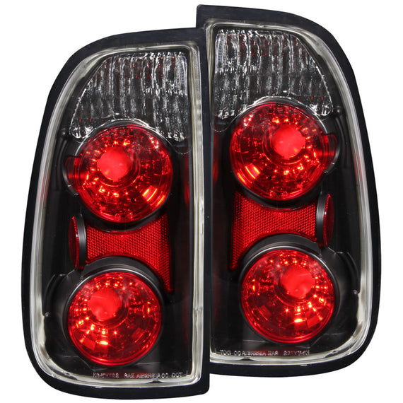 Anzo 211126 Black Clear Halogen Bulb Tail Lights fit for 00-06 Toyota Tundra 211126