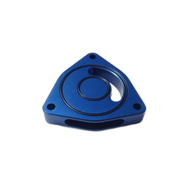 Torque Solution Blow Off BOV Sound Plate Blue for Hyundai Genesis Coupe 2.0T ALL TS-GEN-002BU