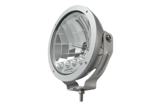 Putco HID Lamp w/3 LED DayTime Running Lights - 6in Silver Housing w/ Clear Lens HID Off Road Lamps 231900