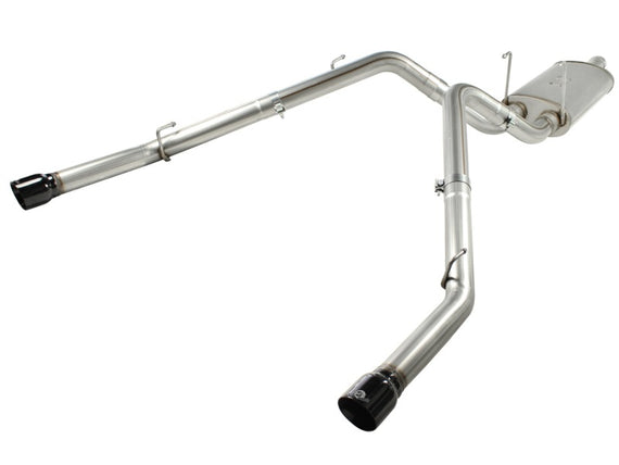 aFe Power SS Cat Back Black Tip Exhaust System For 09-19 Dodge Ram 1500 5.7L V8 49-42013-B