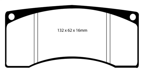 EBC Yellowstuff Brake Pads DP4016R