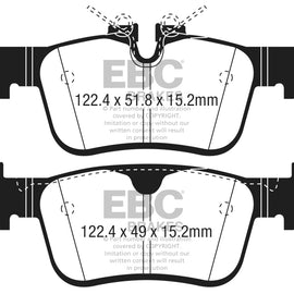 EBC 2017+ Volvo S90 2.0L Turbo Redstuff Rear Brake Pads DP32306C