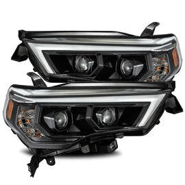 AlphaRex for 14-20 Toyota 4Runner PRO Proj Headlights Alpha Black w/ Sequential 880726