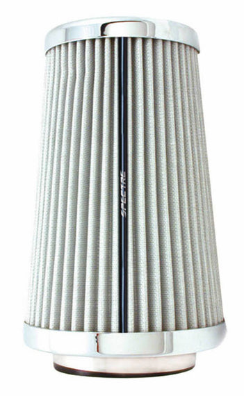 Spectre Adjustable Conical Air Filter 9-1/2in. Tall (Fits 3in. / 3-1/2in. / 4in. Tubes) - White 9738