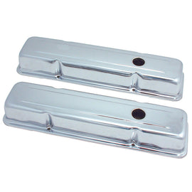 Spectre SB Chevy Short Valve Cover Set - Chrome 5220