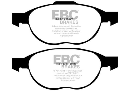 EBC Brakes UD1044 Ultimax  Brake Pads UD1044
