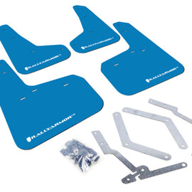 Rally Armor UR Mud Flaps Nitrous Blue w/ White for Focus ST & RS MF27-UR-NBL/WH MF27-UR-NBL/WH