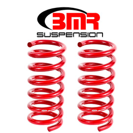 BMR 15-17 S550 Mustang Rear Performance Version Lowering Springs - Red SP082R