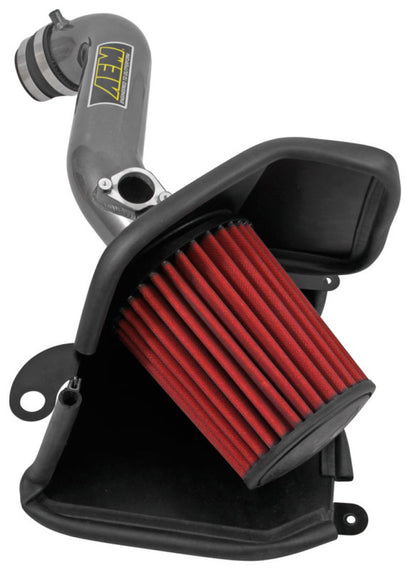 AEM DryFlow Performance Air Intake System Gunmetal Fits 2016-2021 Civic 2.0 +7HP 21-792C