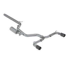 MBRP 15-17 VW 2.0L Turbo Golf GTI MK7 3in T304 Cat Back Exhaust w/ Dual Split Rear Exit S46063CF