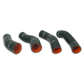 MISHIMOTO SILICONE RADIATOR HOSES BLACK FOR 1990-96 NISSAN 300ZX TWIN TURBO TT MMHOSE-300ZX-90THBK