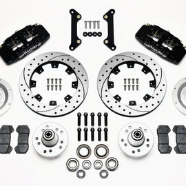 Wilwood Dynapro 6 Front Hub Kit 12.19in Drilled 70-78 Camaro 140-10738-D