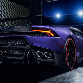 VORSTEINER NOVARA EDIZIONE AERO WING BLADE W/ALUM UPRIGHTS CF FOR HURACAN 0930LOV