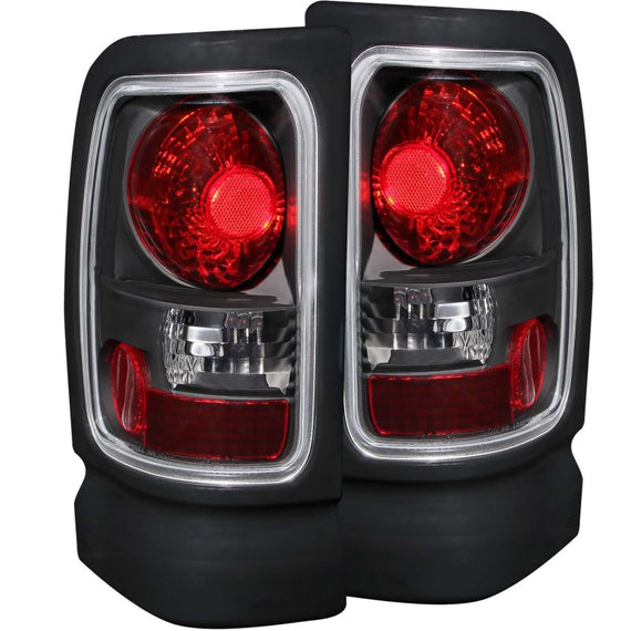 Anzo 211048 Tail Light Assembly 2pc For 94-02 Dodge Ram 3500 NEW 211048