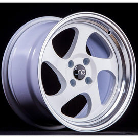 JNC 034 White Machined Lip 17x8 5x114.3 +30 Wheel/Rim 18515668102