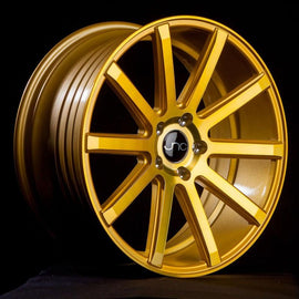 JNC 024 Transparent Gold 19x8.5 5X114.3 +35 Wheel/Rim 24304390598