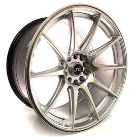 JNC 012 19X8.5 5X114.3/5X120 +30 HYPER SILVER Wheel/Rim