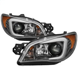 Spyder Light Bar DRL Projector Headlights for 2006-07 Subaru Impreza WRX 5083913 5083913