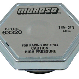 Moroso Racing Radiator Cap - 19-21lbs 63320