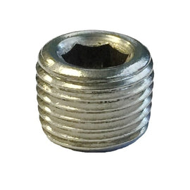 Torque Solution Stainless Steel 1/8 in NPT Plug: Universal Single Plug TS-NPT-18.1