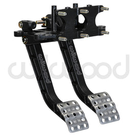 Wilwood Adjustable Dual Pedal - Brake / Clutch - Rev. Swing Mount - 5.1:1 340-13835