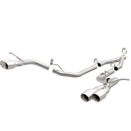 MagnaFlow Cat-Back SS 2.5in Quad Split Rear Exit 4in Tips 14-16 Jeep Grand Cherokee 3.0L Diesel 19192