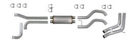 Diamond Eye KIT 3-1/2in Catback SPORT-SIDE DUAL GAS AL: NISSAN TITAN 5.6L 07-10 K3524A