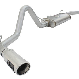 aFe MACH Force XP 2.5in Cat-Back Stainless Steel Exhaust w/Polished Tip Toyota Tacoma 13-14 2.7L 49-46024-P