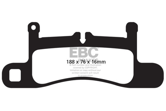 EBC Bluestuff NDX Full Race Brake Pads DP52098NDX DP52098NDX