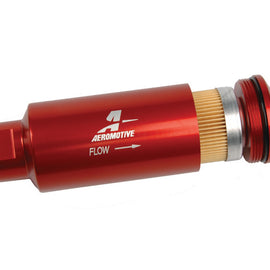 Aeromotive In-Line Filter - (AN-10) 10 Micron fabric Element 12301