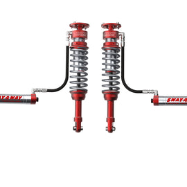 aFe Sway-A-Way 10-14 F150/Raptor 6.2L 3.0 Front Coilover Kit w/ Remote Reservoirs and Compr Adjuster 301-5000-01-CA