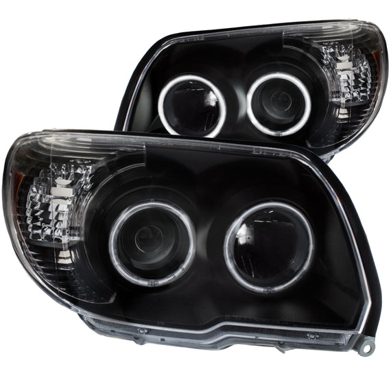 Anzo 111320 Black Projector Headlight with Halogen Bulb for 06-10 Toyota 4Runner 111320
