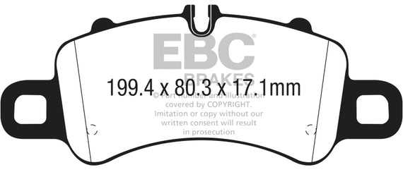 EBC Brakes DP42307R Yellowstuff Street And Track Brake Pads DP42307R