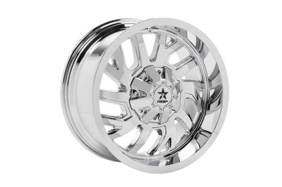 RBP 65R Glock 20x10 5x127 BP / 5 BS -12mm Offset 78mm CB (Hub Centric) Chrome Wheel 65R-2010-73-12C