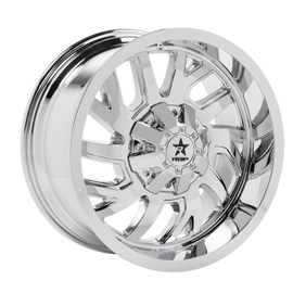 RBP 65R Glock 20x10 5x150 BP / 5 BS -12mm Offset 110mm CB (Hub Centric) Chrome Wheel 65R-2010-50-12C