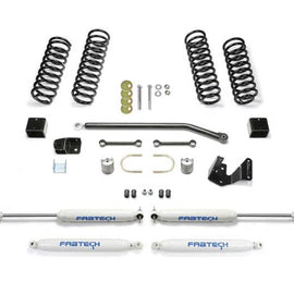 Fabtech 07-18 Jeep JK 4-Door 3in Sport Ii w/Perf Shocks K4086