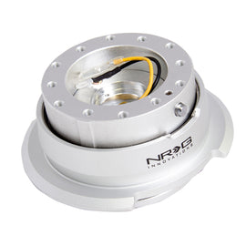 NRG Quick Release Kit Gen 2.8 - Silver / Silver Ring SRK-280SL