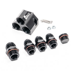 Radium Engineering Distribution Block 12-10-10-10 With Fittings 20-0737