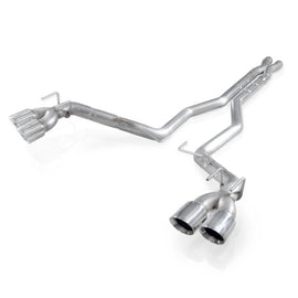 Stainless Works 2012-15 Camaro ZL1 6.2L 3in Catback Dual Chambered Exhaust X-Pipe Resonator Deletes CA12CBL