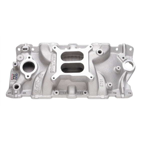 Edelbrock 2701 SBC Performer EPS Aluminum Intake Small Block Chevy 305 327 350 2701