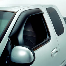 For Nissan Frontier 98-04 AVS Tape-On Aerovisor Smoke Front Window Deflectors 95008