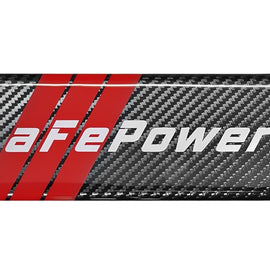 aFe POWER Motorsports Logo Urocal Carbon Fiber 1.86in x 5.12in 40-10207