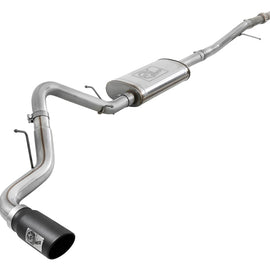 afe Apollo GT Series 2019 GM Silverado/Sierra 1500 4.3L/5.3L 409 SS CatBack Exhaust System w/Blk Tip 49-44107-B