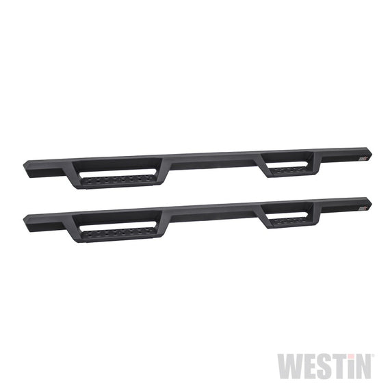 Westin/HDX 16-18 Nissan Titan XD Crew / 17-18 Titan Crew Cab Drop Nerf Step Bars - Textured Black 56-14025