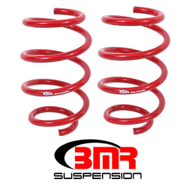 BMR 15-17 S550 Mustang Front Handling Version Lowering Springs - Red SP084R