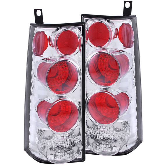Anzo 211088 Chrome Tail Light fit for 03-14 Chevrolet Express and GMC Savana Van 211088