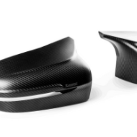 Akrapovic 2018+ BMW M5 (F90) / 2020 BMW M8 (F91/F92) Carbon Fiber Mirror Cap Set - Matte WM-BM/CA/3/M