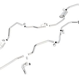 BORLA Header & Manifold Back FOR IMPALA '62 (LS1 SWAP) AT/MT 100405